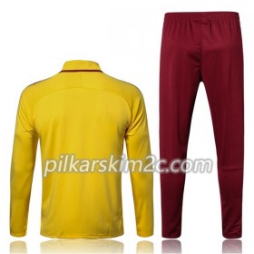 FC Barcelona Komplet Bluzy Treningowe 2017-18 Żółty